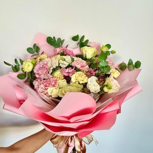 Pembe & Sarı Söz Çiçeği